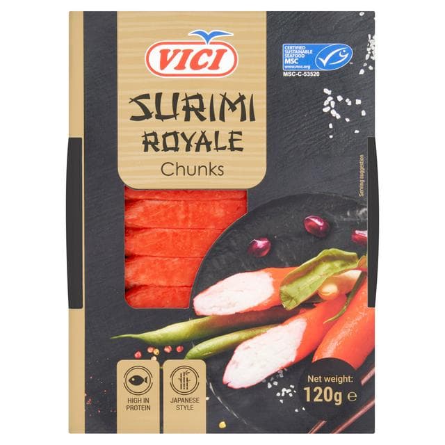 Vici Surimi Royal MSC Seafood Sticks 120g - gallery image 1