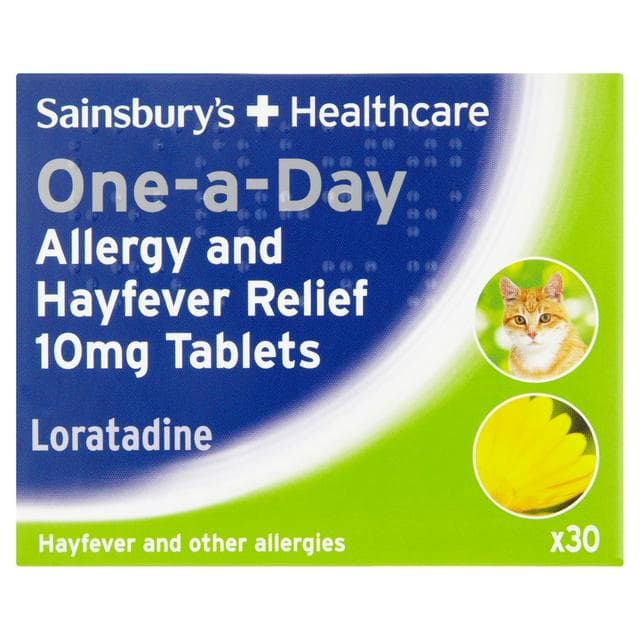 Sainsbury's Hayfever Loratadine One a Day Tablets 30 - gallery image 1