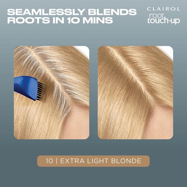 Clairol Root Touch-Up Permanent Hair Dye Extra Light Blonde 10 - gallery image 5