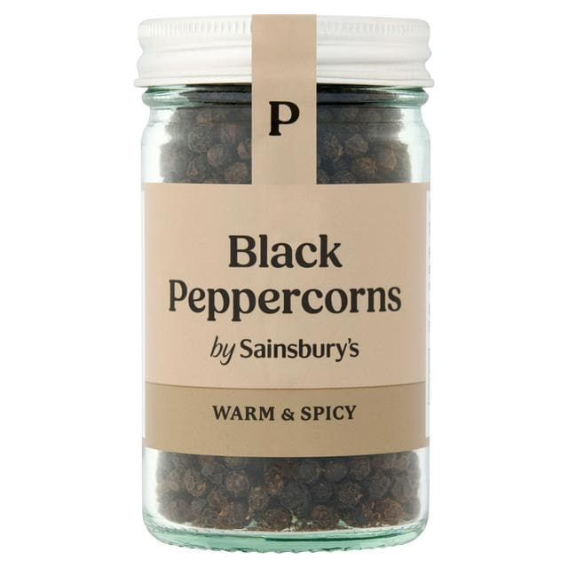 Sainsbury's Black Peppercorns 45g - gallery image 1