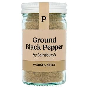 Sainsbury's Ground Black Pepper 48g