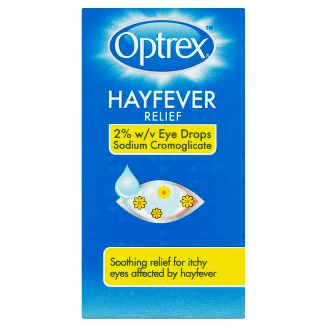 Optrex Hayfever Relief Eye Drops 10ml - gallery image 1