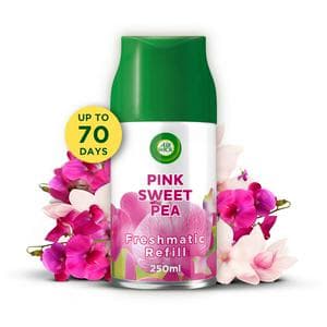 Air Wick Pink Sweet Pea Freshmatic Autospray Refill 250ml