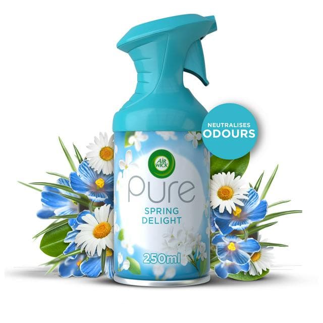 Air Wick Spring Delight Pure Aerosol Air Freshener 250ml - gallery image 1