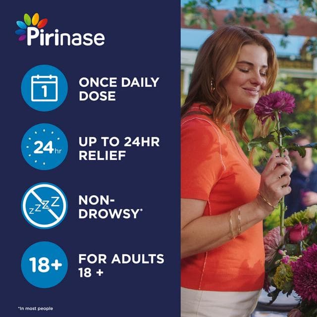 Pirinase Hayfever Once Daily Nasal Spray 60 Sprays - gallery image 2