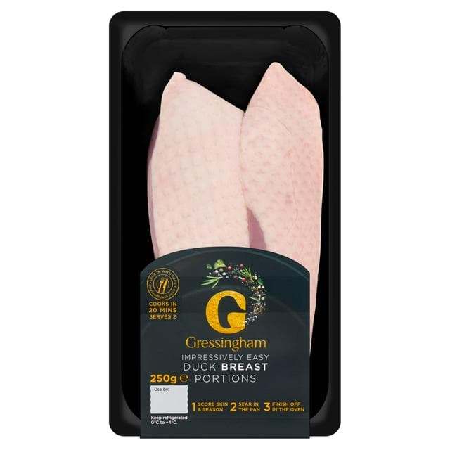 Gressingham Duck Breast Portions 250g - gallery image 1