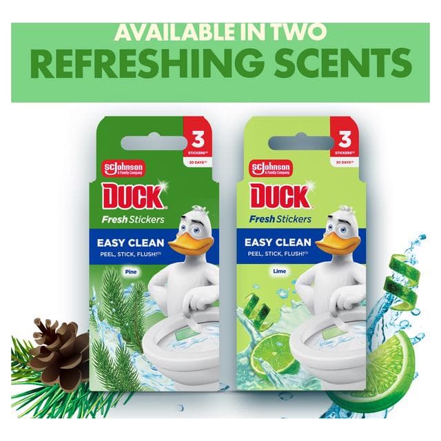 Duck Pine Toilet Cleaner Fresh Strips x3 - gallery image 6