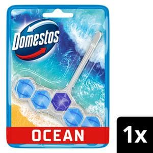 Domestos 1 x 50g Ocean Toilet Freshener Rim Block Cleaner