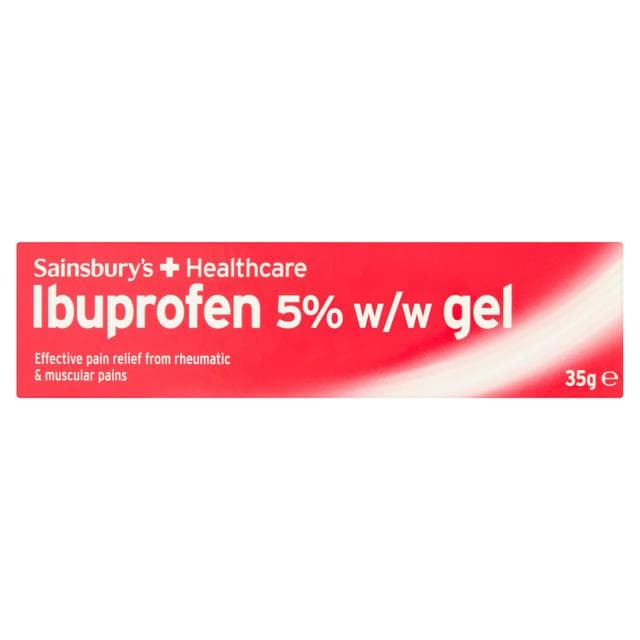 Sainsbury's + Healthcare Ibuprofen 5% w/w Gel 35g - gallery image 1