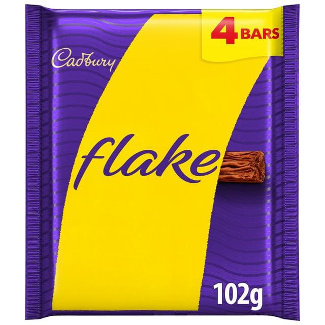 Cadbury Flake 4 x 25.5g Multipack Chocolate Bar - gallery image 1