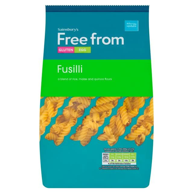 Sainsbury's Free From Free from Fusilli Pasta 500g - gallery image 1