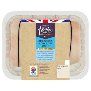Sainsbury's Outdoor Bred British Pork Loin Joint, Taste the Difference 1kg