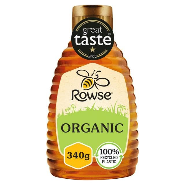 Rowse Organic Squeezy Honey 340g - gallery image 1