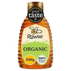 Rowse Organic Squeezy Honey 340g