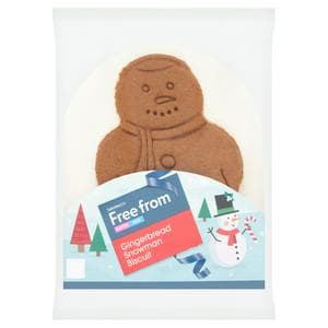 Sainsbury's Free From 32g Gingerbread Snowman Biscuit