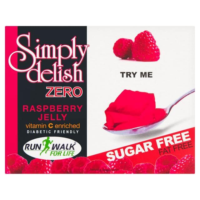 Simply Delish Zero Raspberry Jelly, Sugar Free 8g - gallery image 1