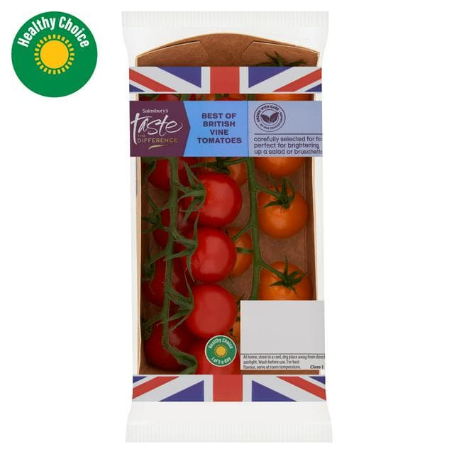 Sainsbury's Best of British Tomatoes, Taste the Difference 250g - gallery image 1