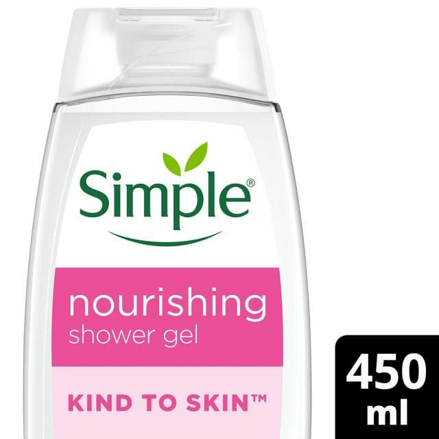Simple Nourishing Shower Gel Body Wash 450ml - gallery image 1