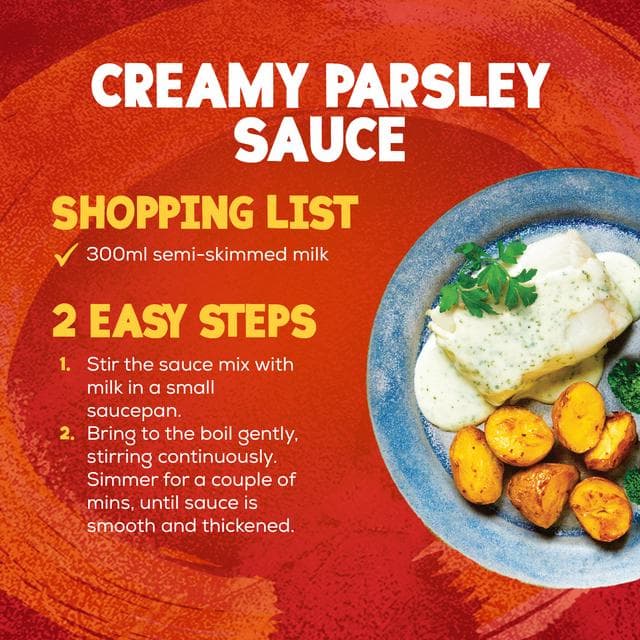 Schwartz 26g Creamy Parsley Sauce Mix - gallery image 3