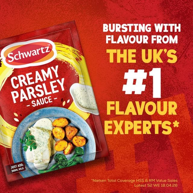 Schwartz 26g Creamy Parsley Sauce Mix - gallery image 5