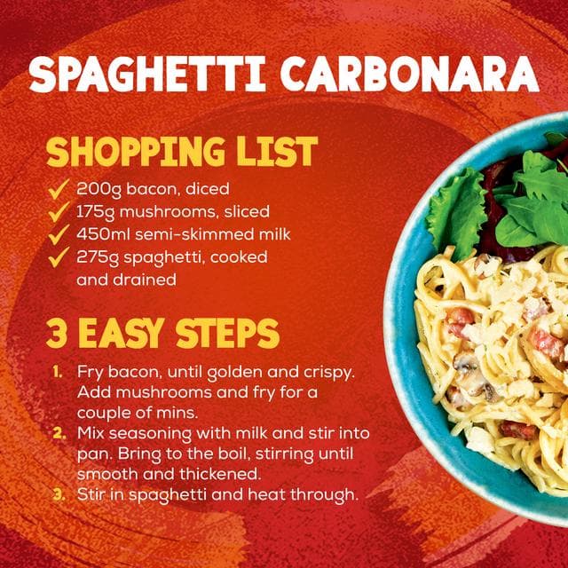 Schwartz Spaghetti Carbonara 32g - gallery image 3