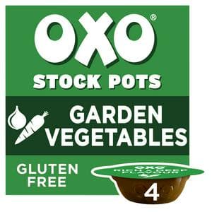 Oxo Stock Pots Garden Vegetables 4x20g
