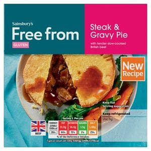 Sainsbury's Free From Steak & Gravy Pie 200g