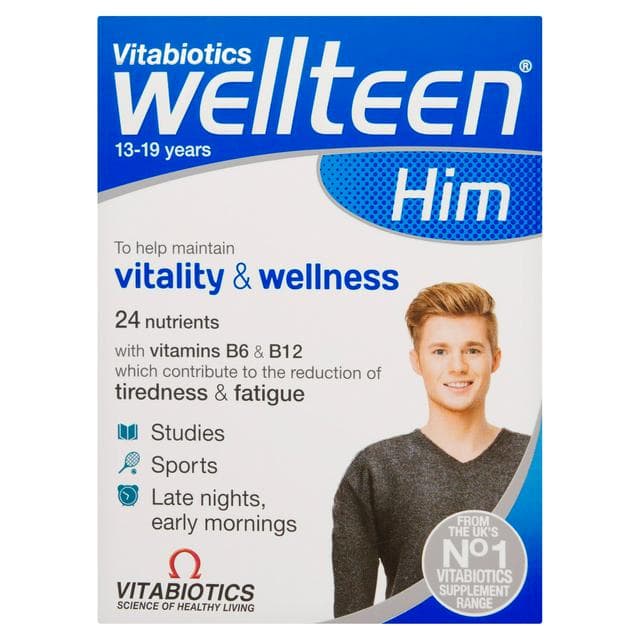 Vitabiotics Wellteen Him, 13-19 Years x30 - gallery image 1
