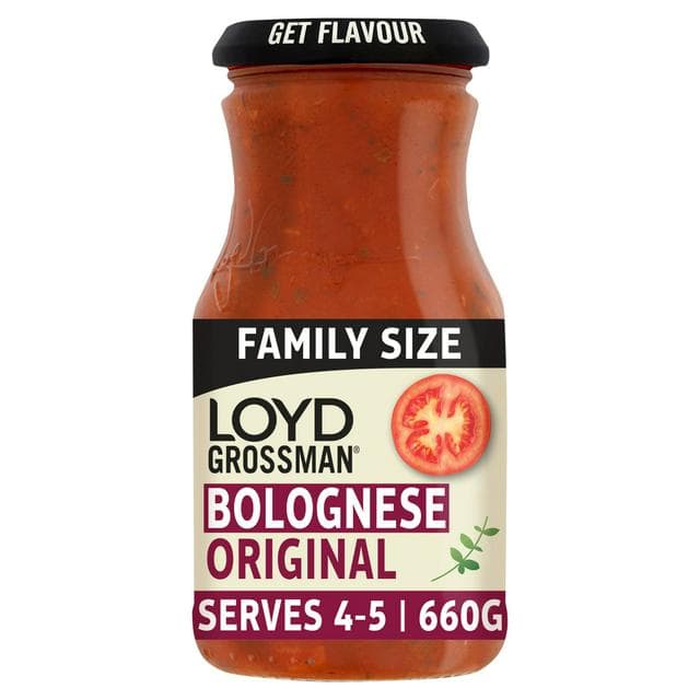 Loyd Grossman Bolognese Pasta Sauce 660g - gallery image 1
