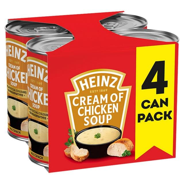 Heinz Classic Cream of Chicken Soup 4x400g - gallery image 1