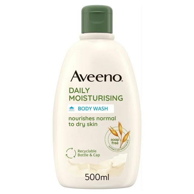 Aveeno Body Wash for Dry & Sensitive Skin 500ml - gallery image 1