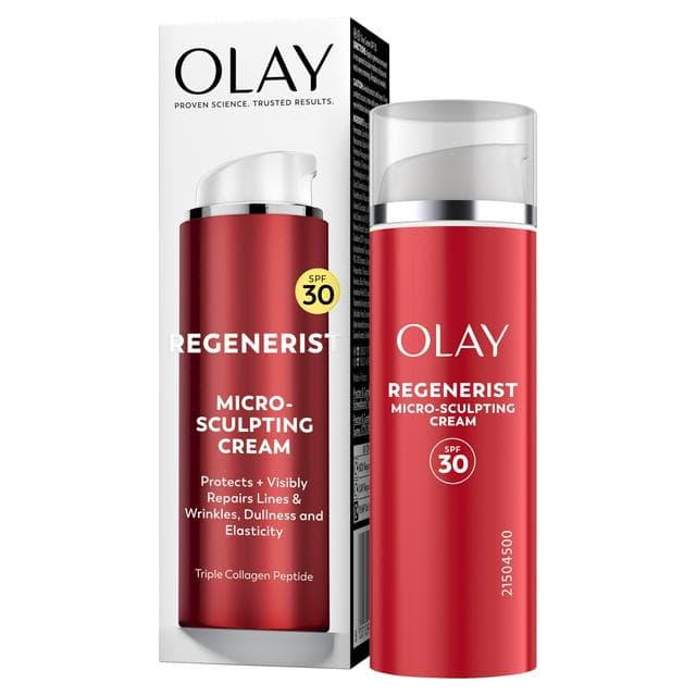 Olay Regenerist SPF 30 Day Face Cream Pump 50ml - gallery image 1