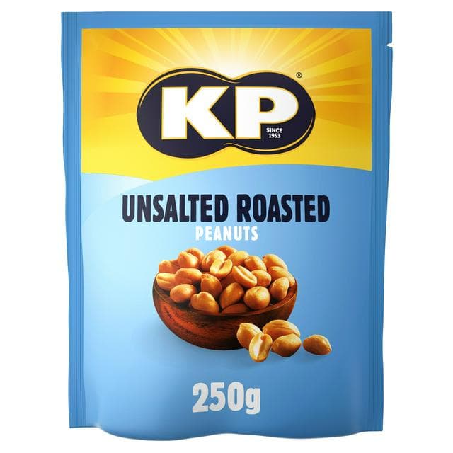 KP Roasted Peanuts, Unsalted 250g - gallery image 1