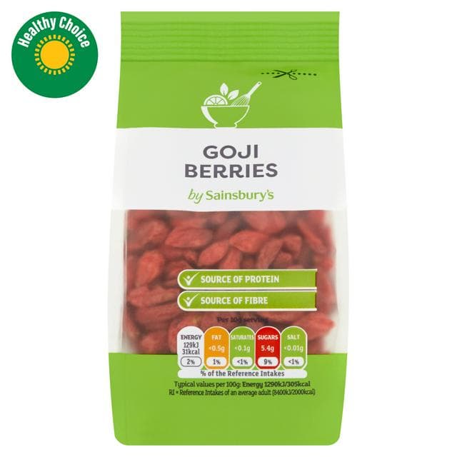 Sainsbury's Goji Berries 100g - gallery image 1