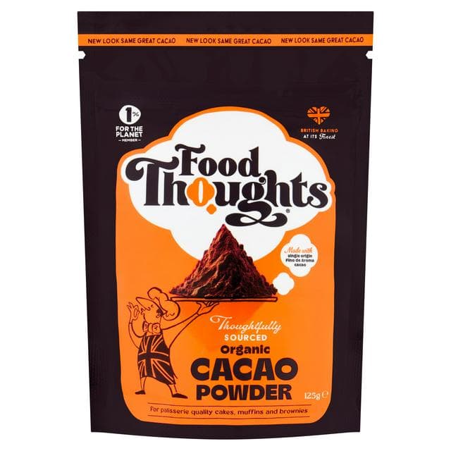 Food Thoughts Organic Cacao Powder 125g - gallery image 1