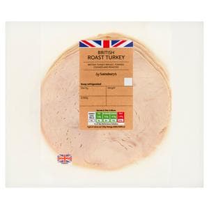 Deli Express British Roast Cooked Turkey Slices x4 150g