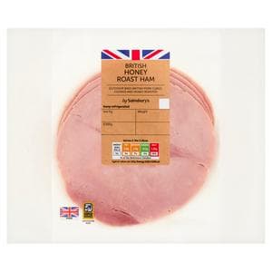 Deli Express British Honey Roast Cooked Ham Slices x4 150g