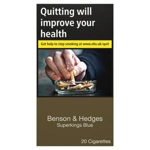Benson & Hedges Blue Superkings x20