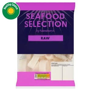 Sainsbury's Frozen Raw Seafood Selection 300g
