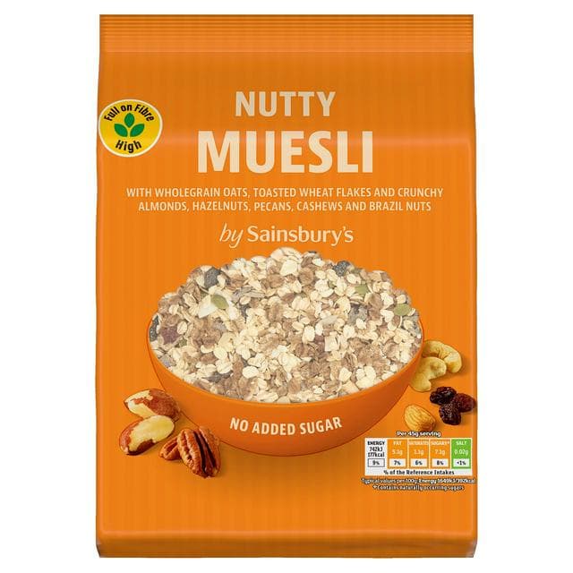 Sainsbury's Nutty Muesli 750g - gallery image 1