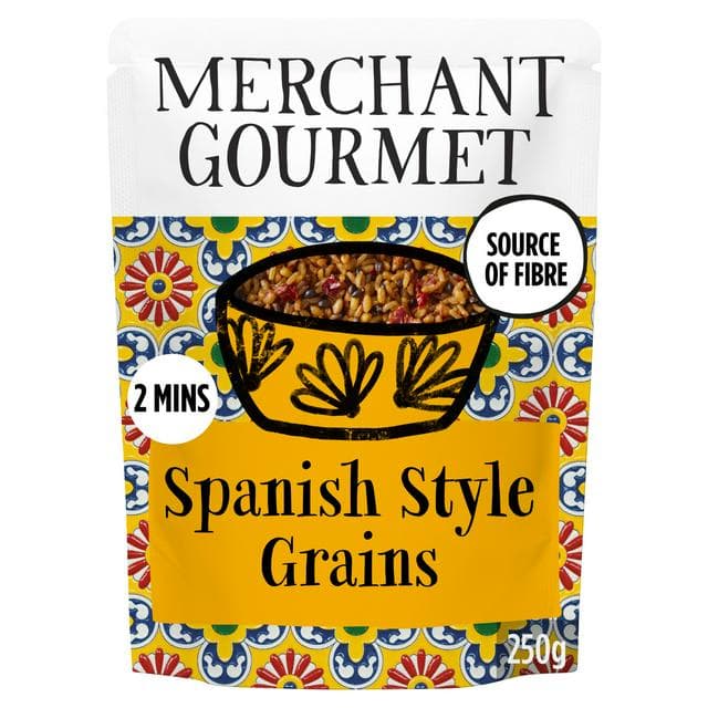 Merchant Gourmet Smoky Spanish Rice & Grains 250g - gallery image 1