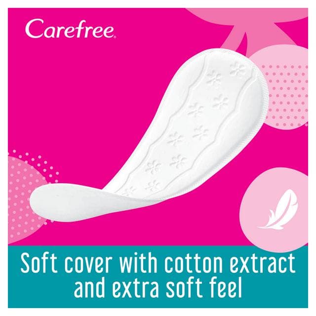 Carefree Normal with Cotton Extract 56 Pantyliners - gallery image 2