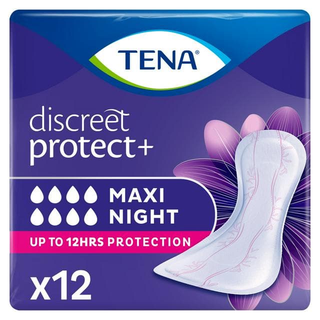 TENA Lady Maxi Night Incontinence Pads x12 - gallery image 1