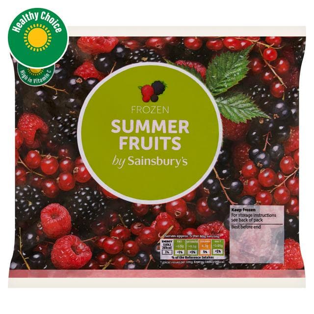 Sainsbury's Frozen Summer Fruits 450g - gallery image 1