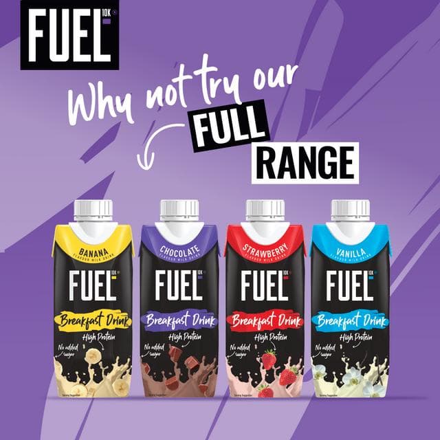 FUEL10K 330ml On the Go Ready to Drink Breakfast High Protein Chocolate Milk Shake - gallery image 4