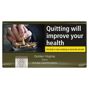 Golden Virginia Yellow 30g Pouch