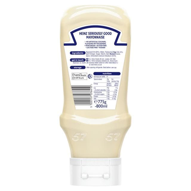 Heinz Seriously Good Mayonnaise 775g - gallery image 4