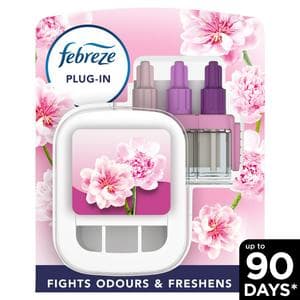 Febreze Ambi Pur 3Volution Plug In Air Freshener Starter Kit Blossom & Breeze