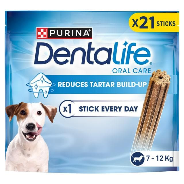Dentalife Small Dental Chicken Dog Chews Sticks x21 - gallery image 1