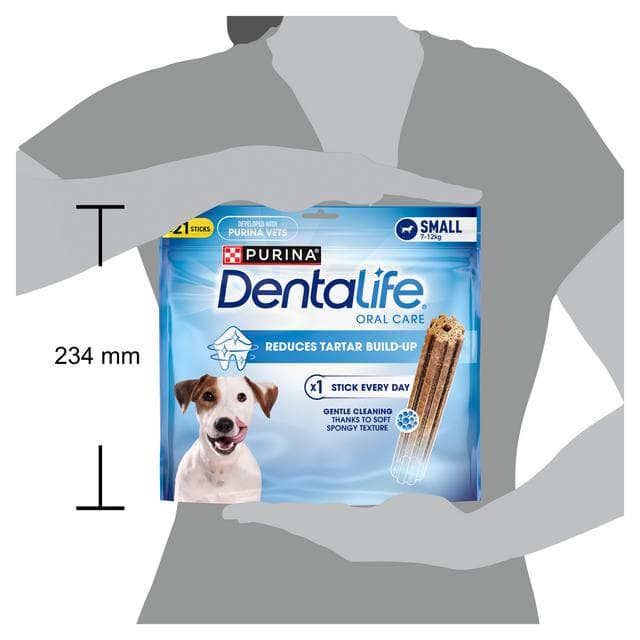 Dentalife Small Dental Chicken Dog Chews Sticks x21 - gallery image 2